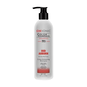 CHI Оттеночный шампунь для волос Ionic Color Illuminate Shampoo Red Auburn, 739 мл