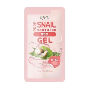 Esfolio Успокаивающий гель для тела Pure Snail Soothing Gel 95% Purity с экстрактом улитки 95%, 10 мл