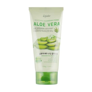 Esfolio Пінка для вмивання обличчя Aloe Vera Soothing Cleansing Foam заспокійлива, з алое вера, 150 мл