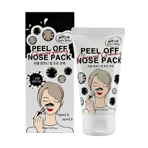 Esfolio Маска-плівка для носа Charcoal Gummy Peel Off Nose Pack з вугіллям, 70 мл