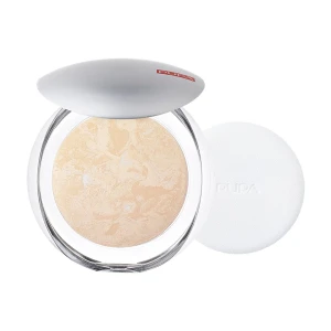 Pupa Компактная запеченная пудра для лица Luminys Silky Baked Face Powder 01 Ivory Beige, 9 г