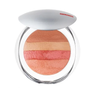 Pupa Пудра-румяна Luminys Baked All Over Illuminating Blush-Powder 06 Coral Stripes, 9 г