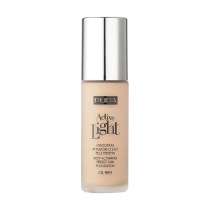 Pupa Тональна основа для обличчя Active Light SPF 10, 011 Light Beige, 30 мл