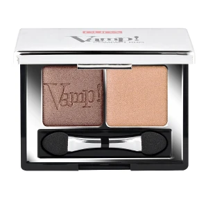 Pupa Двойные компактные тени для век Vamp! Compact Duo Eyeshadow 04, 2.2 г