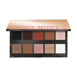 Pupa Палетка теней для век Make Up Stories Palette 001 Spicy Nudes, 18 г