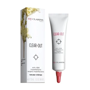 Clarins Гель от прыщей My Clear-Out Targets Imperfections, 15 мл