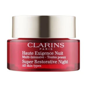 Clarins Відновлювальний нічний крем для обличчя Super Restorative Night Cream All Skin Types для всіх типів шкіри, 50 мл