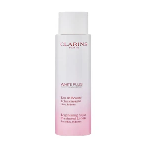 Clarins Пом'якшувальний лосьйон для обличчя White Plus Brightening Aqua Treatment Lotion, 200 мл