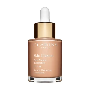 Тональний крем для обличчя - Clarins Skin Illusion Foundation SPF 15, 107 Beige, 30 мл