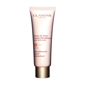 Clarins Зволожувальний крем з легким тоном для обличчя HydraQuench Tinted Moisturizer SPF 15, 04 Blond, 50 мл