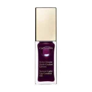 Clarins Олія-блиск для губ Instant Light Lip Comfort Oil, 08 Blackberry, 7 мл