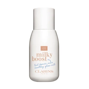 Clarins Відтінковий флюїд для обличчя Milky Boost Foundation, 03 Milky Cashew, 50 мл