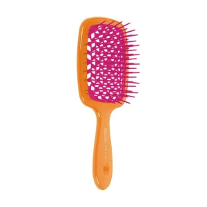 Janeke Расческа для волос Superbrush 1830 The Original Italian Patent Оранжевый и розовый