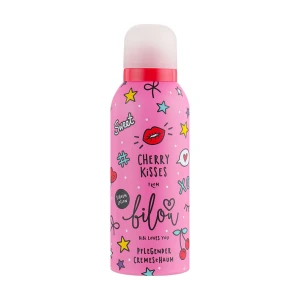 Лосьйон-пінка для тіла "Вишневі поцілунки" - Bilou Cherry Kisses Nourishing Cream Foam, 150 мл