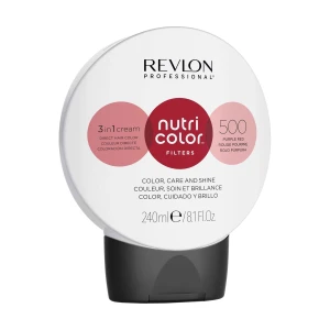 Revlon Professional Тонирующий крем-бальзам для волос Nutri Color Filters 500 Purple Rеd, 240 мл