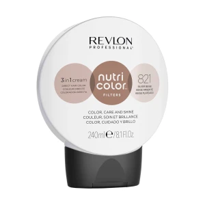Revlon Professional Тонирующий крем-бальзам для волос Nutri Color Filters 821 Silver Beige, 240 мл