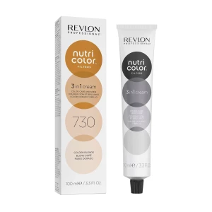 Revlon Professional Тонирующий крем-бальзам для волос Nutri Color Filters 730 Golden Blond, 100 мл