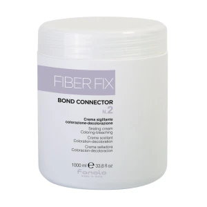 Fanola Крем для волосся Fiber Fix №2 Bond Connector після фарбування або освітлення волосся, ущільнювальний, 1 л