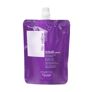 Fanola Крем для волосся No Yellow Violet Bleaching Cream освітлювальний, 500 г
