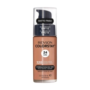 Revlon Тональный крем для лица ColorStay Makeup for Combination/Oily Skin SPF 15 для комбинированной и жирной кожи, 320 True Beige, 30 мл