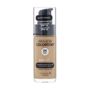 Revlon Тональний крем для обличчя ColorStay Makeup for Combination/Oily Skin SPF 15 для комбінованої та жирної шкіри, 200 Nude, 30 мл
