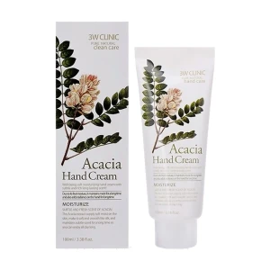 3W Clinic Крем для рук Acacia Hand Cream с экстрактом акации, 100 мл