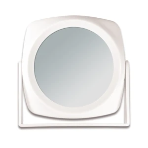 Titania Зеркало косметическое, белое, двустороннее, 15*15см,1590L