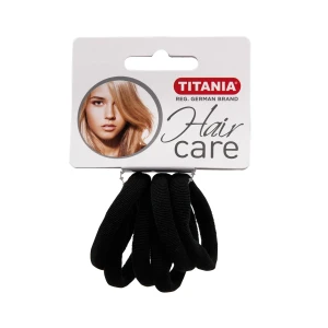 Titania Набір зажимів для волосся, 6шт, чорний, 7868