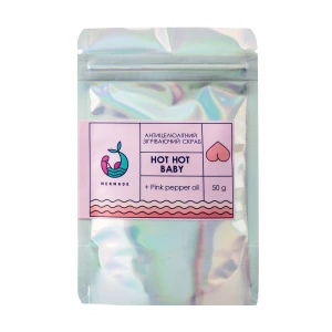Mermade Антицелюлітний зігріваючий скраб Hot Hot Baby з олією рожевого перцю, 50 г
