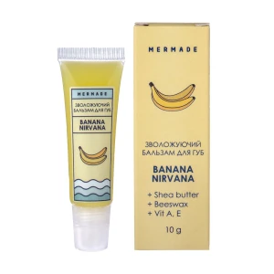 Mermade Увлажняющий бальзам для губ Banana Nirvana, 10 мл