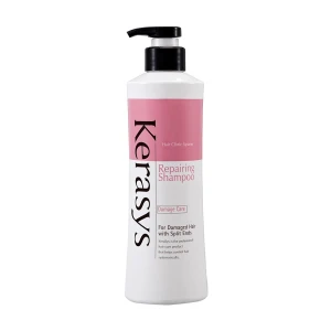KeraSys Восстанавливающий шампунь для волос Hair Clinic Repairing Shampoo, 400 мл