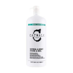 TIGI Питательный шампунь Catwalk Oatmeal & Honey Shampoo для сухих и поврежденных волос, 1.5 л