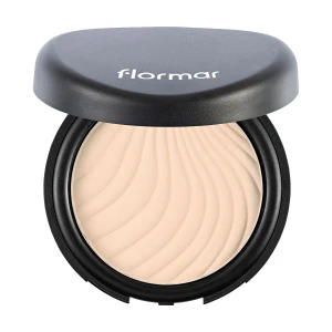 Flormar Компактна пудра для обличчя Compact Powder 095 Light Porcelain Beige, 11 г