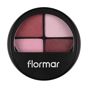 Flormar Тени для век Quartet Eyeshadow 402 Pink Flamingos, 12 г