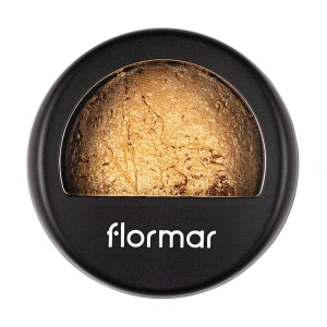 Flormar Запечені тіні для повік Diamonds Baked Eye Shadow D06 Golden Eyes, 5 г