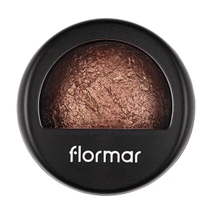 Flormar Запечені тіні для повік Diamonds Baked Eye Shadow D08 Golden Brown, 5 г