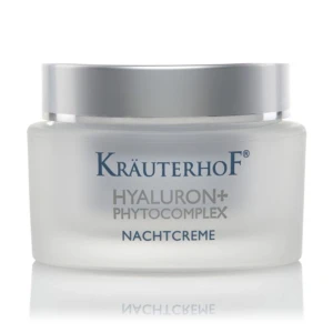 Krauterhof Нічний крем для обличчя Hyaluron з фітокомплексом та гіалуроновою кислотою, 50 мл