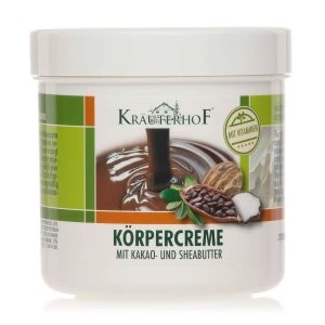 Krauterhof Крем для тела с маслом плодов ши и какао, 250мл