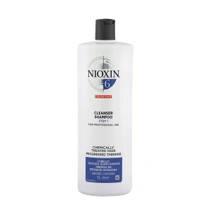 Nioxin Очищувальний шампунь Thinning Hair System 6 Cleanser Shampoo з технологією захисту кольору, 1 л