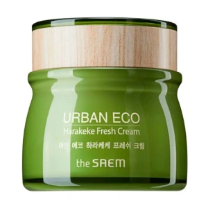The Saem Освежающий крем для лица Urban Eco Harakeke Fresh Cream с экстрактом новозеландского льна, 60 мл