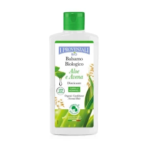 I Provenzali Бальзам Aloe Conditioner з органічним соком алое 15% та екстрактом вівса, для всіх типів волосся, 200 мл