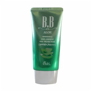 Ekel ВВ-крем для обличчя Aloe BB Cream SPF 50+ з екстрактом алое, 50 мл