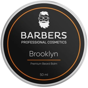Бальзам для бороди - Barbers Brooklyn Premium Beard Balm, 50 мл