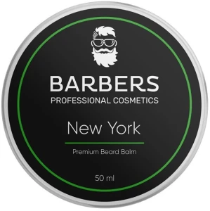 Бальзам для бороды - Barbers New York Premium Beard Balm, 50 мл