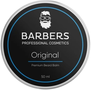 Бальзам для бороди - Barbers Original Premium Beard Balm, 50 мл