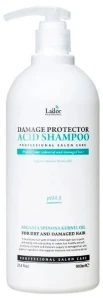 Бесщелочной (кислотный) шампунь для волос после окрашивания или завивки с аргановым маслом - La'dor Damage Protector Acid Shampoo, 900 мл