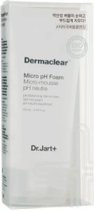 Dr. Jart Гель-пенка для умывания глубокого очищения pH 5.5 Dermaclear Foam 120 мл