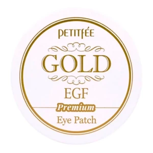 Премиум патчи для глаз с золотом - PETITFEE & KOELF Gold & EGF Hydrogel Eye Patch, 60 штук