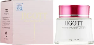 Крем для обличчя подвійної дії - Jigott Active Emulsion Cream, 50 г