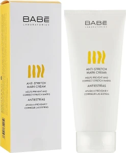 BABE Laboratorios Крем от растяжек на основе масел Anti-Stretch Mark Cream, 200мл